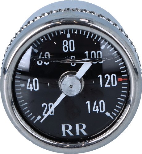 RR Ölthermometer schwarz 20x2.5x25 - Ducati, Honda,
