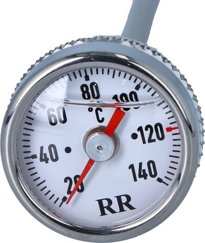 RR Thermomètre à huile blanc, Moto Guzzi Centauro,