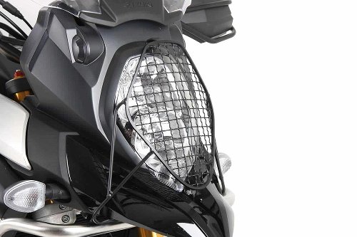 Hepco & Becker Lampenschutzgitter, Schwarz - Suzuki V-Strom