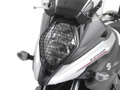 Hepco & Becker Lampenschutzgitter, Schwarz - Suzuki V-Strom