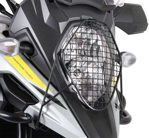 Hepco & Becker Headlight grill, Black - Suzuki V-Strom 1000