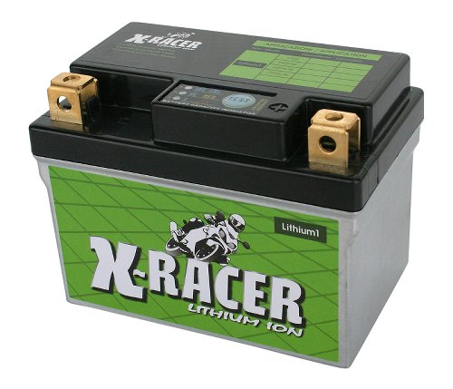 Unibat Batería de litio X Racer 1,12 V 10 A 120 CCA