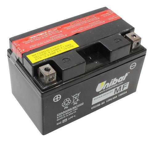 Unibat batterie sans entretien CTZ10S-BS (12 V 8,6 AH)