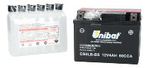 Unibat CB4LB-BS Säurebatterie, wartungsfrei (12 V 4 AH)