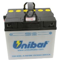Unibat C60-N30L-A Säure 12 V 30 AH (53030) NML
