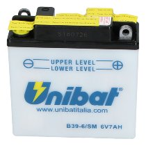 Unibat B39-6 Säure 6 V 7 AH (00714) NML