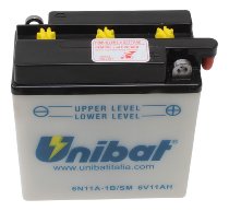 Unibat 6N11A-1B Säure 6 V 11 AH (01214) NML