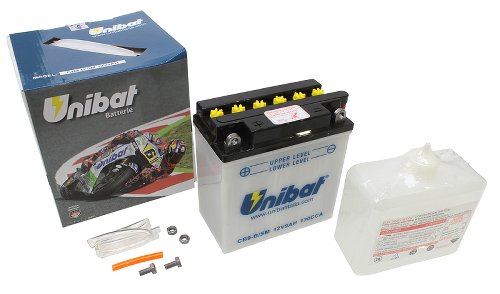 Unibat CB9-B Säurebatterie 12 V 9 AH (50914) - Aprilia,