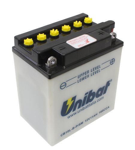 Unibat CB10L-B-P ácido 12 V 11 AH NML