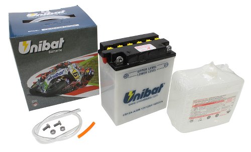 Unibat CB12A-A batterie à l`acide 12 V 12 AH NML