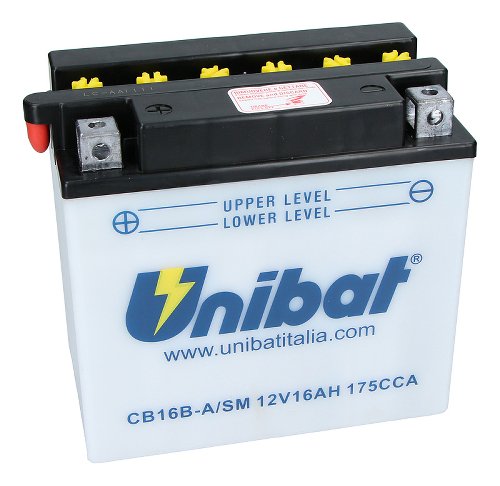 Unibat CB16B-A Acid battery 12 V 16 AH (51615) NML