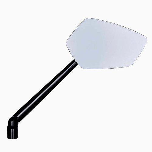 motogadget mo.view race, miroir métallique droite, longueur