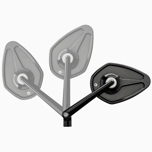 motogadget mo.view sport flip, Arm length: 110 mm