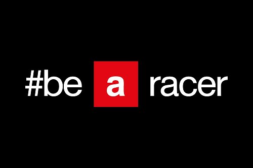 Felpudo Aprilia "# be a racer", negro, 50 x 70 cm