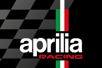 Aprilia doormat "Racing - Tricolore", black, 50 x 70 cm