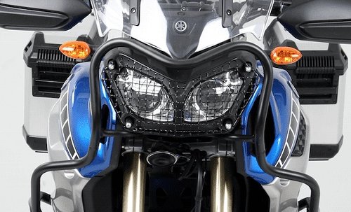 Hepco & Becker Headlight grill, Black - Yamaha XT 1200 Z /