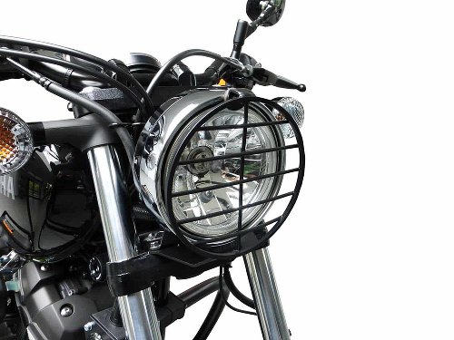 Hepco & Becker Headlight grill, Black - Yamaha XV 950 / R