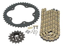 DID chain set ZVMX, 114-16-43 - MV Agusta B3 Brutale 675 ´13