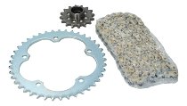 DID chain set ZVMX, 114-16-41 - MV Agusta 800 Rivale ´13