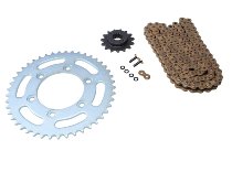DID Chain set VX, 108-15-45 - Ducati Monster 696 / ABS ´08