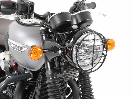 Hepco & Becker Headlight grill, Black - Triumph Bonneville /