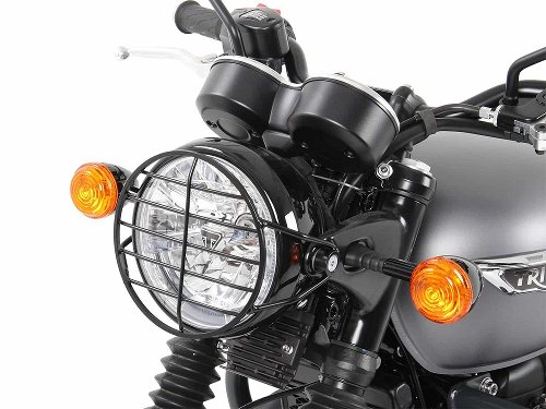 Hepco & Becker Headlight grill, Black - Triumph Bonneville /