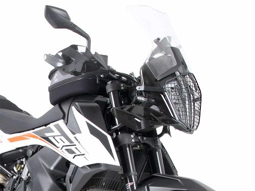 Hepco & Becker Headlight grill, Black - KTM 790 Adventure /