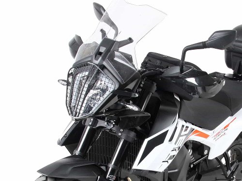 Hepco & Becker Headlight grill, Black - KTM 790 Adventure /