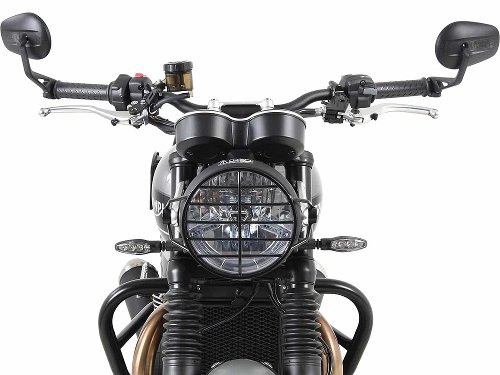 Hepco & Becker Headlight grill, Black - Triumph Speed Twin