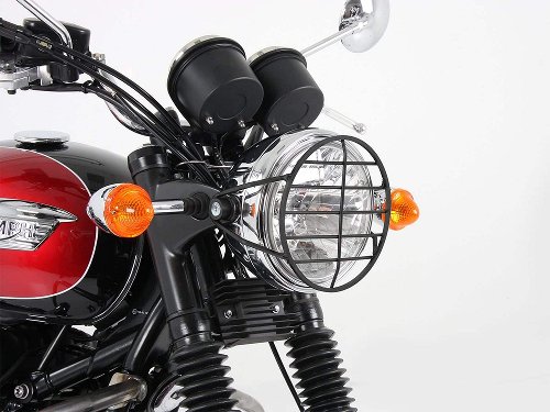 Hepco & Becker Headlight grill, Black - Triumph Bonneville /