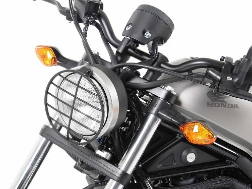 Hepco & Becker Headlight grill, Black - Honda CMX 500 Rebel