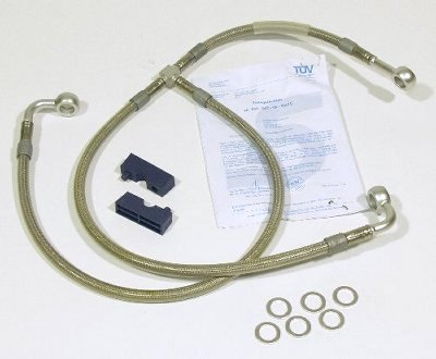 Spiegler Aprilia front steel flex cable kit 1000 RSV/Mille