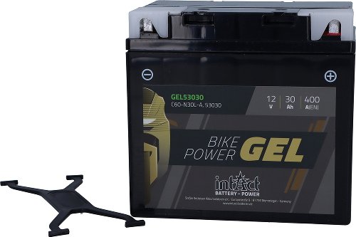 intAct Bike-Power batería de gel C60-N30L-A (53030) 12V 30AH