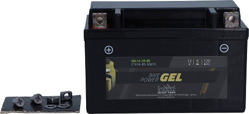 intAct Bike-Power Gel Battery YTX7A-BS (50615) 12V 6AH