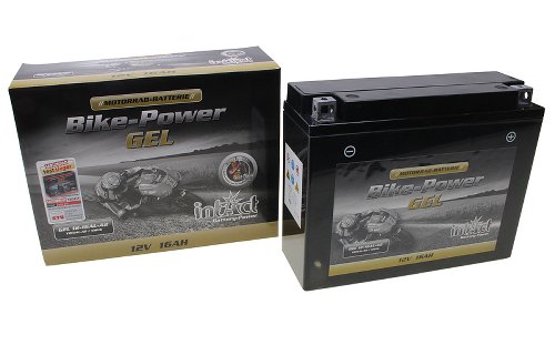 intAct Batería gel Bike-Power YB16AL-A2, 12 V, 16 Ah (51616)