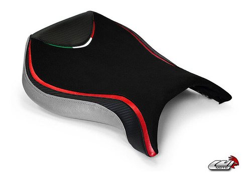 Luimoto Seat cover `Team Italia` silver - MV Agusta 750,