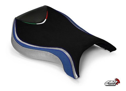 Luimoto Seat cover `Team Italia` blue - MV Agusta 750, 1000