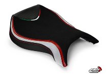 Luimoto Seat cover `Team Italia` white - MV Agusta 750, 1000