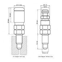 stahlbus Entlüftungsventil M10x1.25x16mm, Stahl