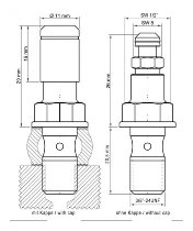 stahlbus Banjo bolt with bleeder valve 3/8 inch-24UNFx20mm,