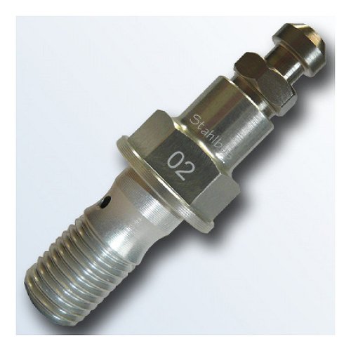 stahlbus Banjo bolt with bleeder valve 7/16 inch-24UNFx20mm,