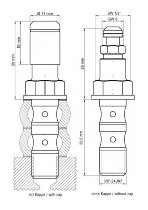 stahlbus Doppelhohlschraube mit Entlüftungsventil 3/8