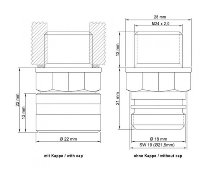 Kit de soupape de vidange d'huile stahlbus, acier,