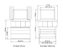 stahlbus Ölablassventil-Set, Stahl, 1/4 Zoll-18