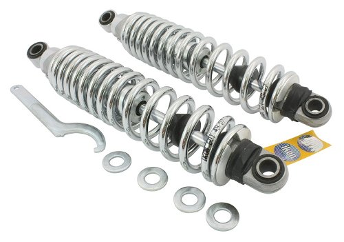 IKON Shock absorber, chrome - Moto Guzzi Le Mans 1, 2, V65,