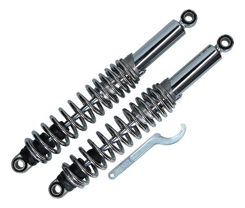 IKON shock absorber, chrome - Moto Guzzi 750 Nevada