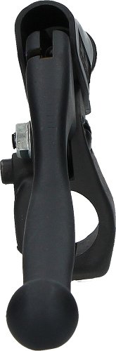Tommaselli clutch lever complete, aluminum, black, - GAS GAS