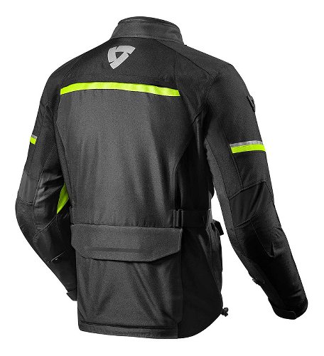 Revit Outback 3 Textile Jacket Black/Neon Yellow 2XL