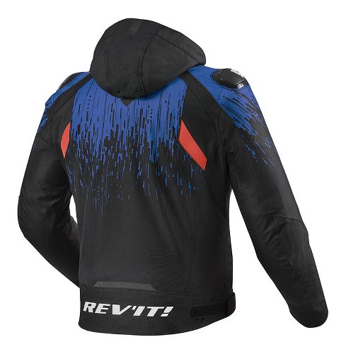 Revit Quantum 2 H2O textile jacket black/blue S Spare Parts for