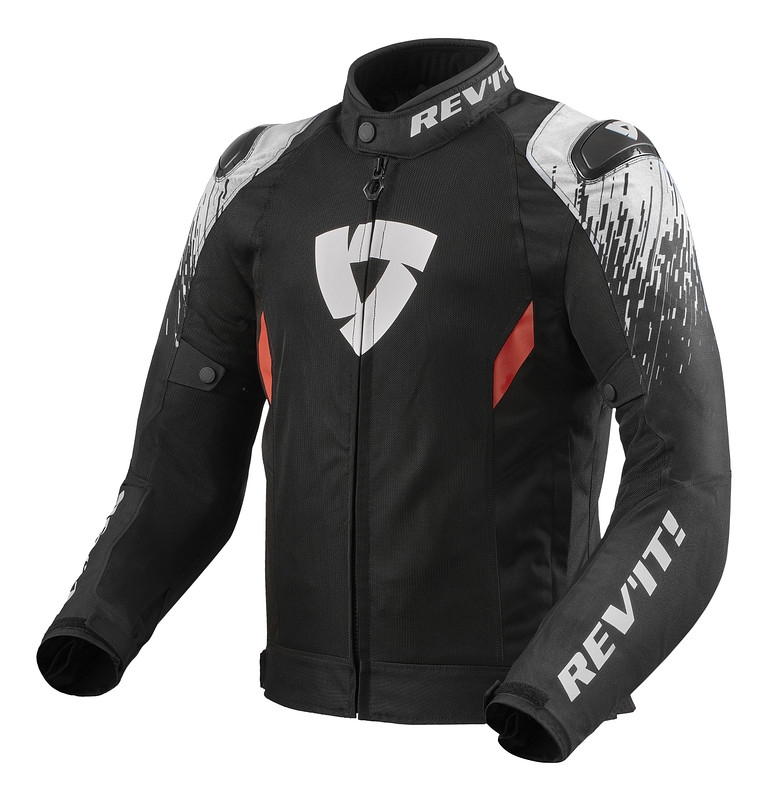 Revit Quantum 2 Air textile jacket black/white M Spare Parts for
